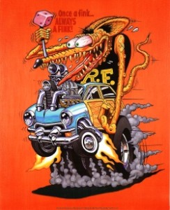 Rat Fink Cartoon