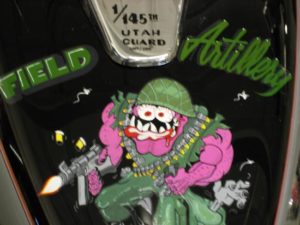 field artillery painting