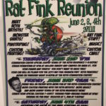 9th Annual Rat Fink Reunion Aluminum Sign 12x18