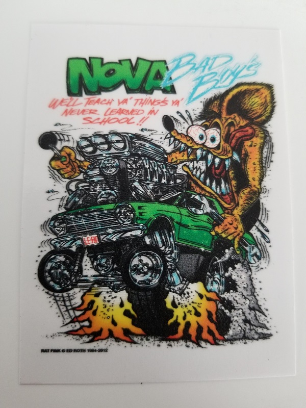 Ford Bronco Rat Fink Sticker - Muscle Car Hot Rod Race Decal