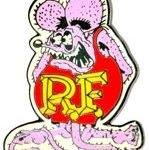 Pink Rat Fink pin