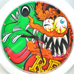 Rat Fink Clock-R.F. Face