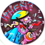 Rat Fink Clock-When