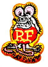 WEIRDOS FREAKS WHACKOS CREEPS & RATFINK ROTH ICONIC SUPER COOL IRON ON  PATCHES.