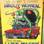 Learn About Women Aluminum sign 12x18
