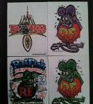 Pinstriping, and Rat Fink Stickers