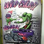 Wild Child Aluminum Sign 12x18