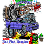 7th Annual Rat Fink Reunion 2009 T-Shirt