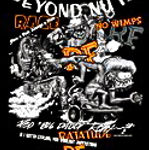 Rat Fink Zippered Hoodie Collage- Beyond Nuts/Skate Board