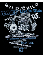 Rat Fink Collage Wild Child, RF/Eyeball T-Shirt - Ed Roth's Rat Fink