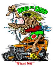 Need For Speed T-Shirt - Ed Roth's Rat Fink