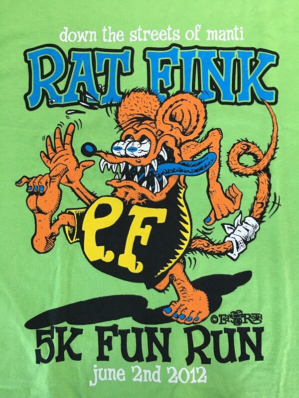 10th Annual Rat Fink Reunion 2012 Fun Run T-Shirt