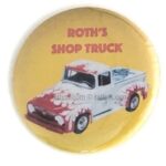 106 Ed Roth Shop Truck Button (2.25