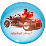 121 Asphalt Angel Button (2.25