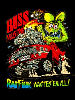 Rat Fink Boss Mustang