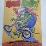 Moms Monster 12x18 Metal Sign