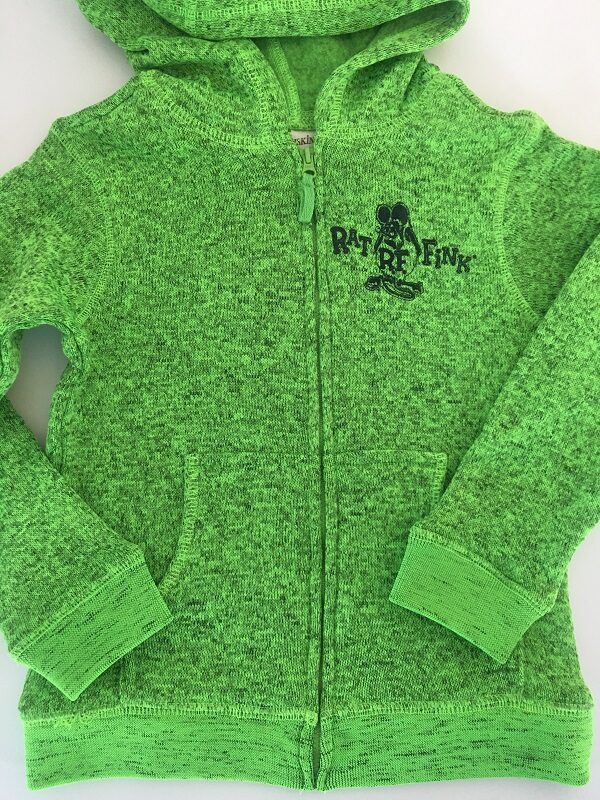Rat Fink RF Kid's Hoodie (Green)