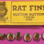 Rat Fink Button 7 piece set