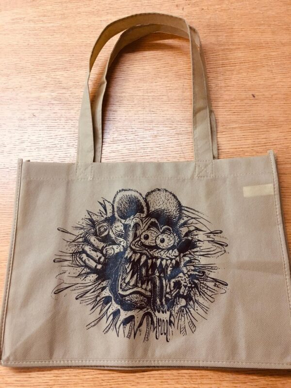 Rat Fink Face lightweight Tan Bag