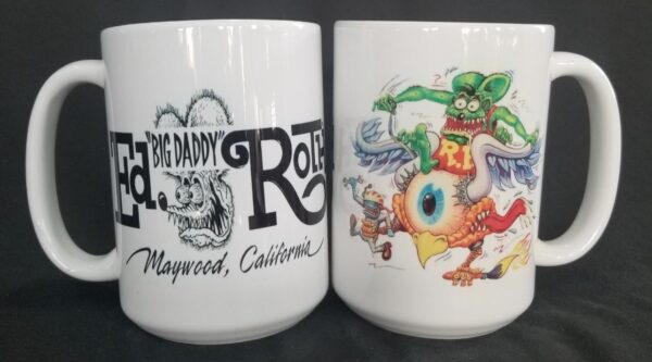 Rat Fink Mug Flying Eyeball mug