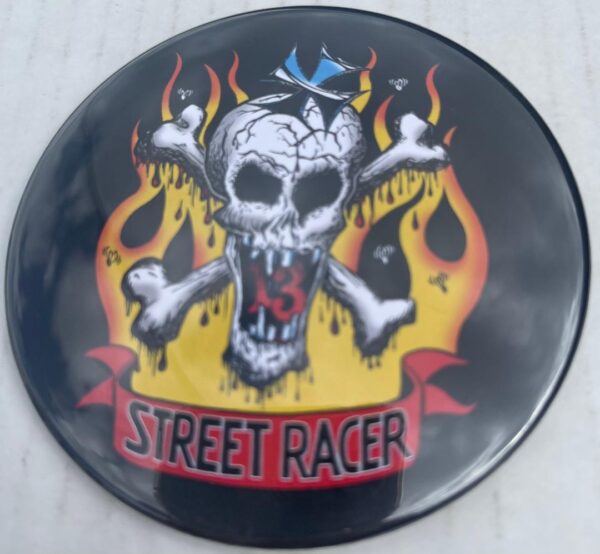 Street Racer 3.5" Magnet Button