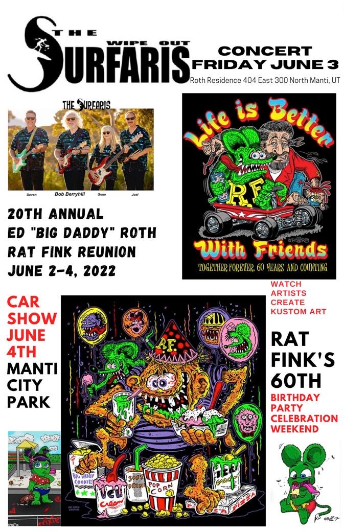 20th Annual Ed "Big Daddy" Roth's Rat Fink Reunion Ed Roth's Rat Fink