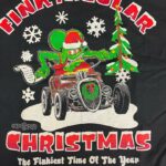 Finktacular Christmas on back T-Shirt