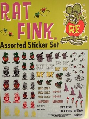 Rat Fink Sticker Set