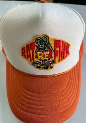 RAT FINK TIRE VALVE CAPS BLACK/GREY  ED ROTH BIG DADDY APPROVED   1 PR 