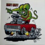9x9.5 in. Rat Fink Heavy Chevy decal