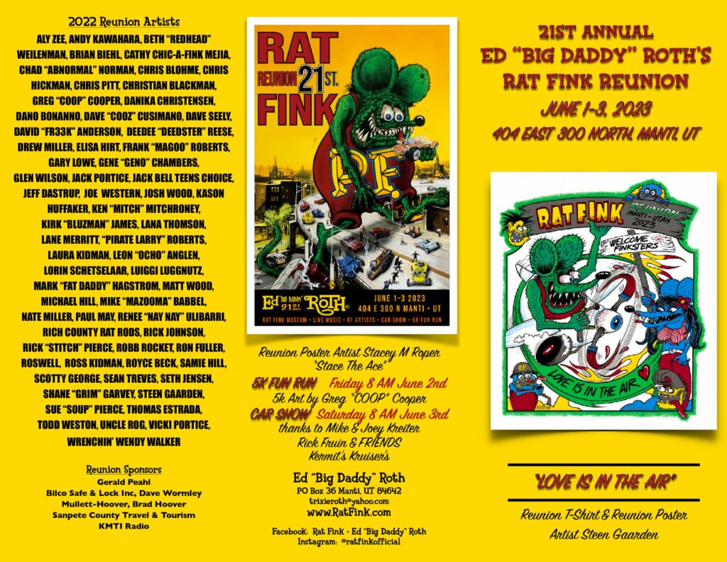 21st Annual Ed "Big Daddy" Roth's Rat Fink Reunion Ed Roth's Rat Fink