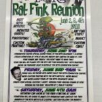 9th Annual  Rat Fink Agenda Reunion Poster 11x17