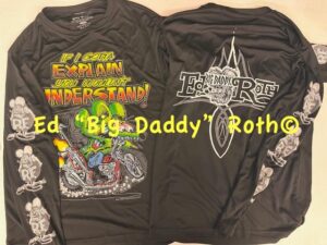 Rat Fink Explain Long Sleeve Front&Back Design