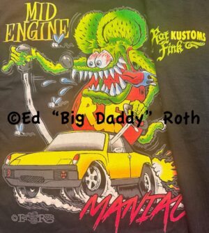 Rat Fink Mid Engine Maniac T-Shirt