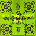 Green with Black Rat Fink Trixie's design