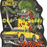 Mid Engine Rat Fink Patch