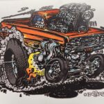 6.75x9 in. Camino Dust decal