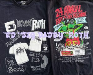 Rat Finks 24th Reunion Back to the Roots Kid's T-shirt